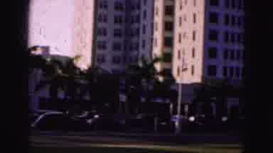Florida Everglades USA (1975): Old Video Footage Of A Busy Road With Old Fashioned
