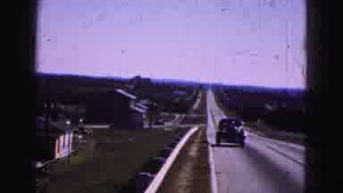 Florida Everglades USA (1975): Travel Along Busy Road For That Vacation Car