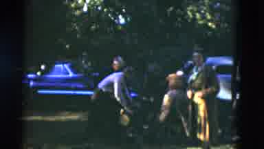 Somerset Kentucky USA (1975): Group Of Old Men And Women Talking And Working On A