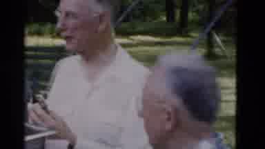Somerset Kentucky USA (1975): A Group Of Elderly People Sitting Down And Chatting