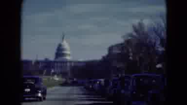 Middletown Pennsylvania (1975): Older Vehicle Traveling During A Busy Clear Day In