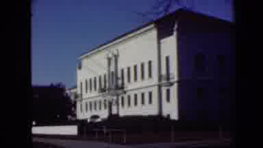 Middletown Pennsylvania (1975): White Building Next To Another Longer White