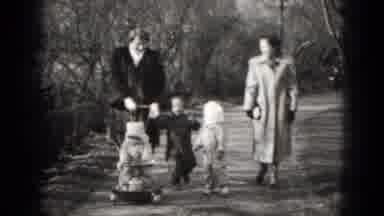 Middletown Pennsylvania-1975: Two Mothers Walk With Their Young Children