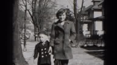 Middletown Pennsylvania (1975): Girl In Coat With Short Brown Hair Walking With