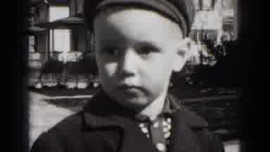 Middletown Pennsylvania (1975): Black And White Footage Of Young Boy In Cute Cap