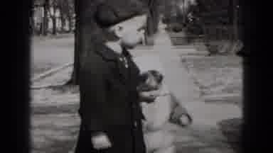 Middletown Pennsylvania (1975): A Little Girl And Bbn Boy Hanging Out With Mom
