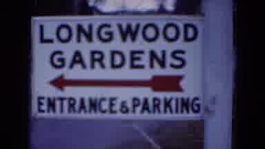Middletown Pennsylvania (1975): Sign On A Post Which Shows Direction To Parking