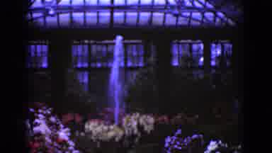 Middletown Pennsylvania (1975): Water Fountain Sprays Water Into The Air