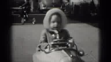 Middletown Pennsylvania (1975): Little Girl Playing With A Toy Car And Others