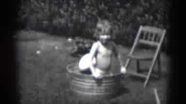 Middletown Pennsylvania (1975): Children Making A Pool For Fun