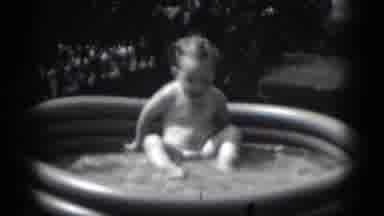 Middletown Pennsylvania (1975): The Child Is Playing In The Tube Is Enjoy