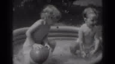Middletown Pennsylvania (1975): A View Of Kids Playing In Pool And View Of The