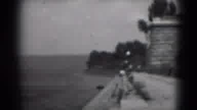 Middletown Pennsylvania (1975): Black And White Viewing Of People Walking Along