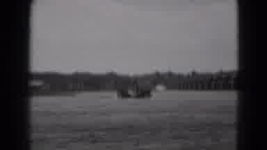 Middletown Pennsylvania (1975): Black And White Video Of Long Historic Boat