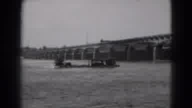 Middletown Pennsylvania (1975): A Video Of A Boat Moving Through A Bridge