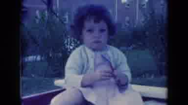 Middletown Pennsylvania (1975): A Little Girl Posing For A Picture