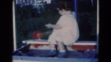 Middletown Pennsylvania (1975): Three Little Kids Walking Together And A Little