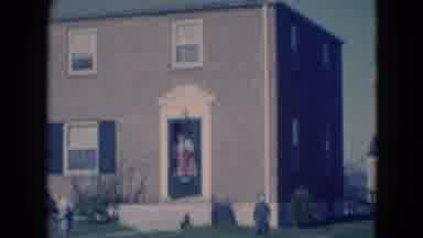 Middletown Pennsylvania (1975): Little Kids Outside Playing In The Wintertime
