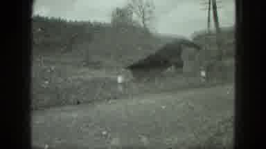 Milwaukee Wisconsin USA (1975): A Superimposed Video Of A Cat Crouching In The