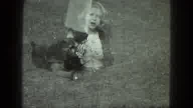 Milwaukee Wisconsin USA (1975): Image Of Girl Picking Flowers Shot On Top Of Image