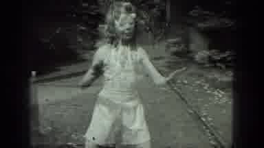 Milwaukee Wisconsin USA (1975): Double Exposure Of Girls Doing Cartwheels On Front