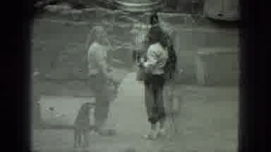 Milwaukee Wisconsin USA (1975): Children Playing With Their Friends And Family And