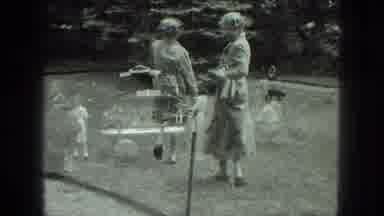 Milwaukee Wisconsin USA (1975): A View Of Kids And Adults Having Fun In Park Or