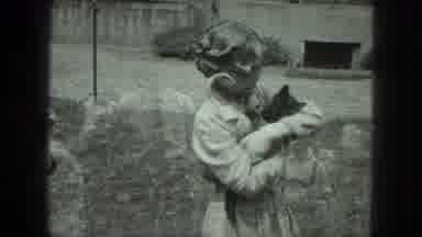 Milwaukee Wisconsin USA (1975): Flashback Of A Woman Looking Back At Her Childhood