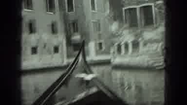 Venice Italy (1975): Different Views Of Venice As Seen From A Famed Gondola Boat