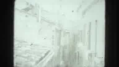 Venice Italy (1975): Old Black And White Filming Of A Narrow Street With