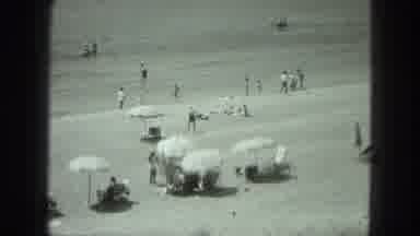 Venice Italy (1975): Grainy Taxi Ride Over Looking Prison Green Fuzzy Mountain