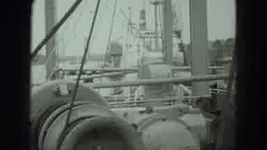 Venice Italy (1975): Old Footage Of Inside A Ship And A Ship On The Water