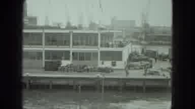 Venice Italy (1975): Crowd Gathered On The Dock Over Water Outside Of A Large