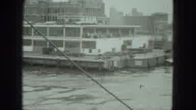 Venice Italy (1975): The Boat Was Travel On The Sea