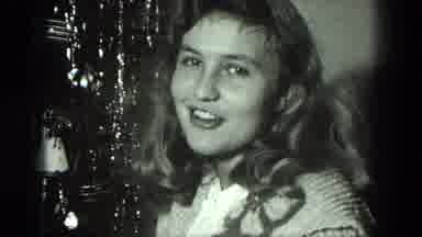 Milwaukee Wisconsin USA (1975): A View Of A Lady By Christmas Tree And Lady At