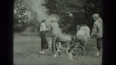 Milwaukee Wisconsin USA (1975): The People Are Shown In Playing With Neighbours In
