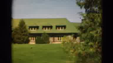 Duluth Minnesota USA (1975): The Beautiful Green House With The Large Front Yard