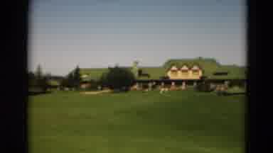 Duluth Minnesota USA (1975): Golf Course Club House Exteriors Tees Greens Sunny
