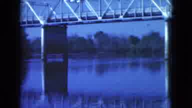 Florida USA (1975): Jungle Horse Ride Over The Bridge With A View Of The Lake