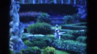 Florida USA (1975): A Coloured Video Of A Park Full Of Monuments And Art Statues