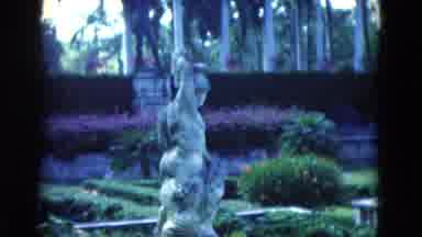 Florida USA (1975): A View Of Monumental Statues And Buildings