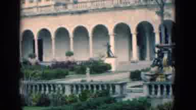 Florida USA (1975): Immaculate Columned Building With Many Statues And Finely