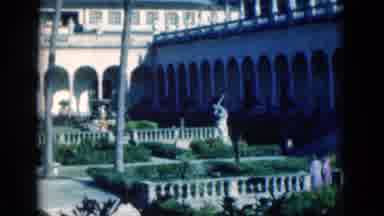 Florida USA (1975): A View Of Monumental Statues And Buildings And Alligators