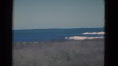 Florida USA (1975): Crystal Clear View Of Beach Shoreline With Grass And Sand