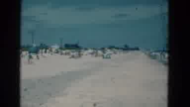 Florida USA (1975): A Lazy Day On The Shores Of A Beautiful Beach