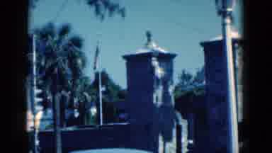 Florida USA (1975): A View Of Monumental Statues And Buildings