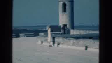 Florida USA (1975): A Person Standing At A Port Admiring The Scenery