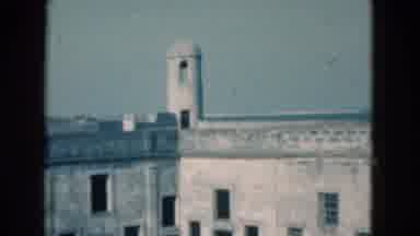 Florida USA-1975: An Old Castle From An Old Movie