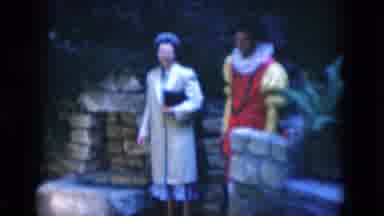 Florida USA (1975): An Old Woman Dress Like A Queen With A Young Man Dressed Like