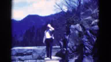 Florida USA (1975): On Top Of The Rock Overlooking The Beauty Of The Mountains